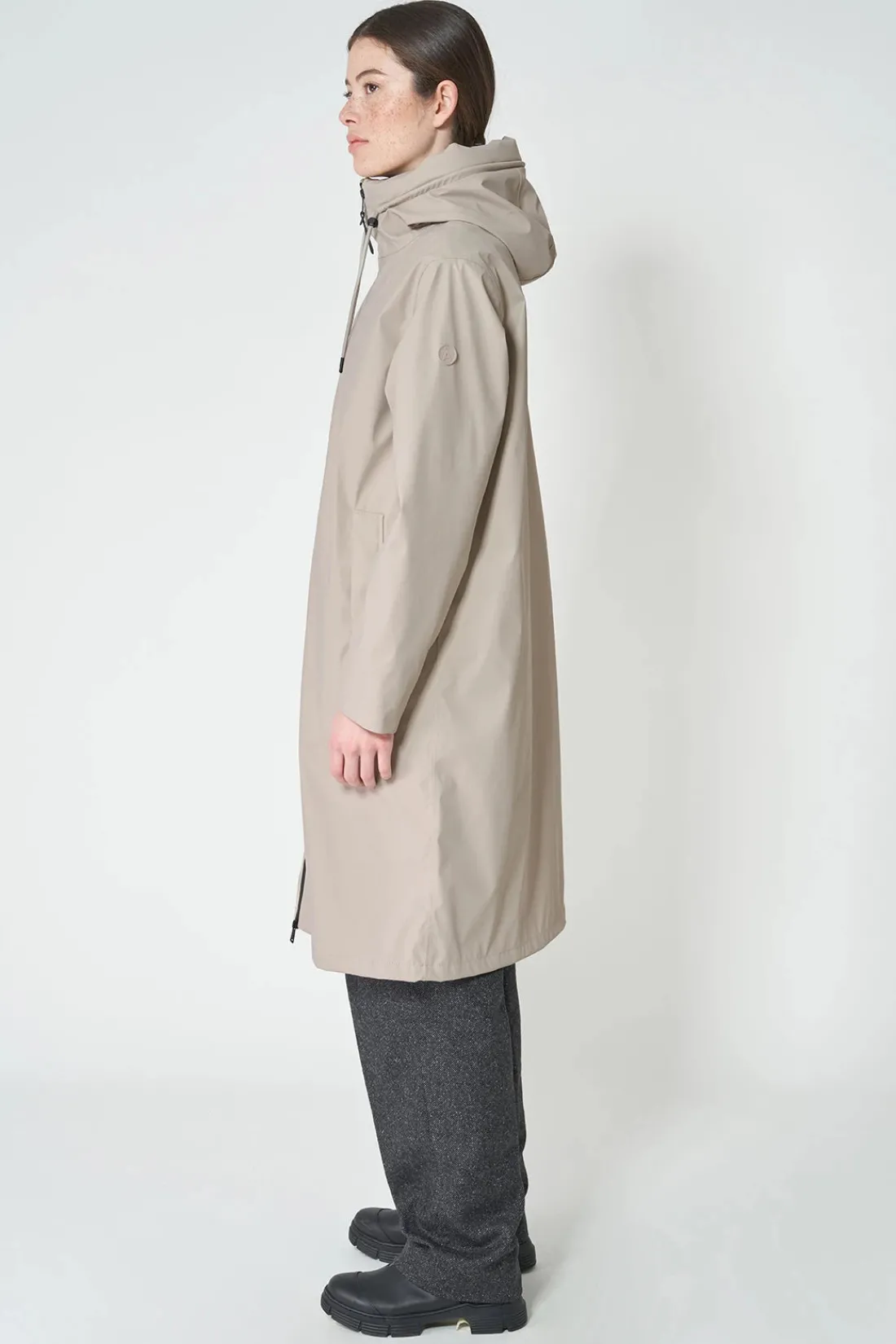 Flash Sale Tantä Rainwear Neige Stone Grey