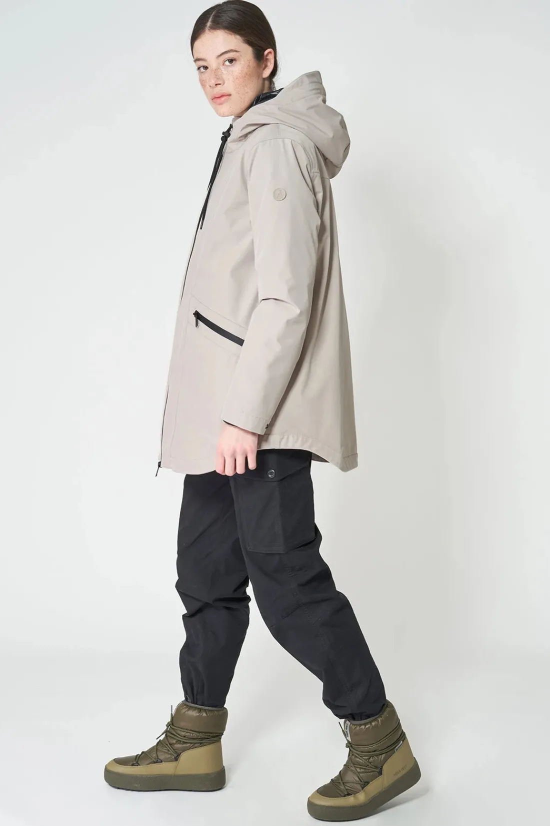 Best Tantä Rainwear Sne Stone Grey