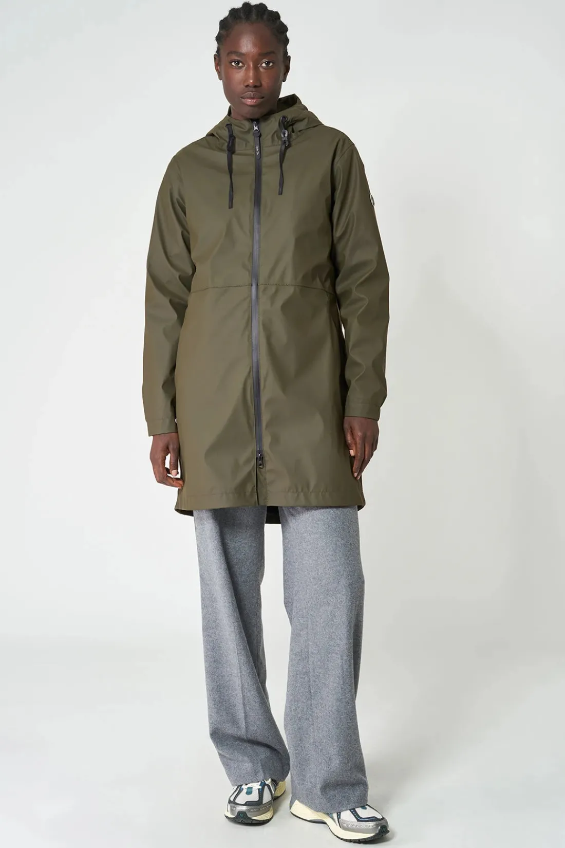 Fashion Tantä Rainwear Vand Khaki